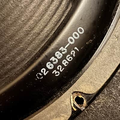 Fender Bassman 50 2x15" Speaker Cabinet Black 1970s image 14