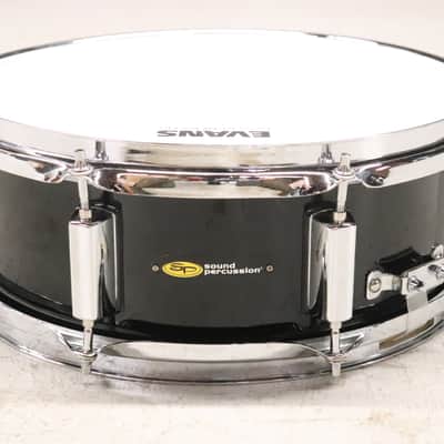 Sound Percussion 5x13" Wood Snare Drum Black image 1