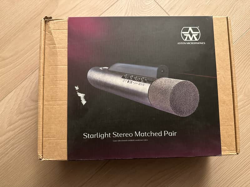 Aston Starlight Small Diaphragm Condenser Microphone Matched Pair 2010s - Metal image 1