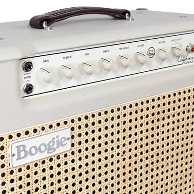 Mesa Boogie California Tweed 6V6 1x12 Combo, Cream Bronco, Wicker Grille image 3