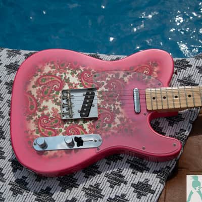 Fender Limited Edition, FSR Classic 69 Tele - Pink Paisley - Made in Japan - Pro Set Up w Perfect Frets/Action/Intonation! image 12