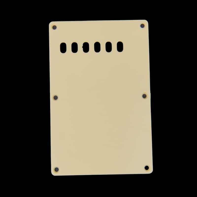 Tremolo Cover Back Plate for Yamaha Electric Guitar, 1-ply Cream image 1