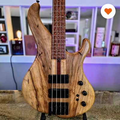 Muckelroy Custom lined fretless Bass image 1