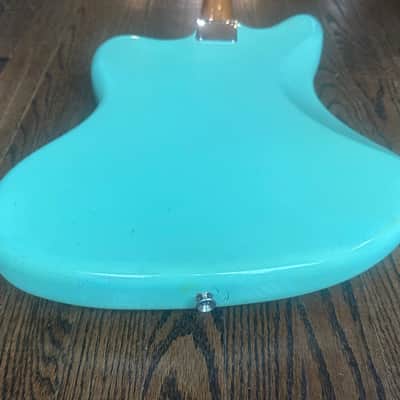 2005 Fender American Vintage ‘62 Jaguar (Lollar Pickups) - Surf Green image 14