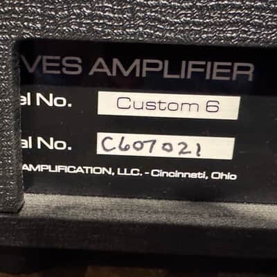 Reeves Custom 6 Head 2007 - Black image 3