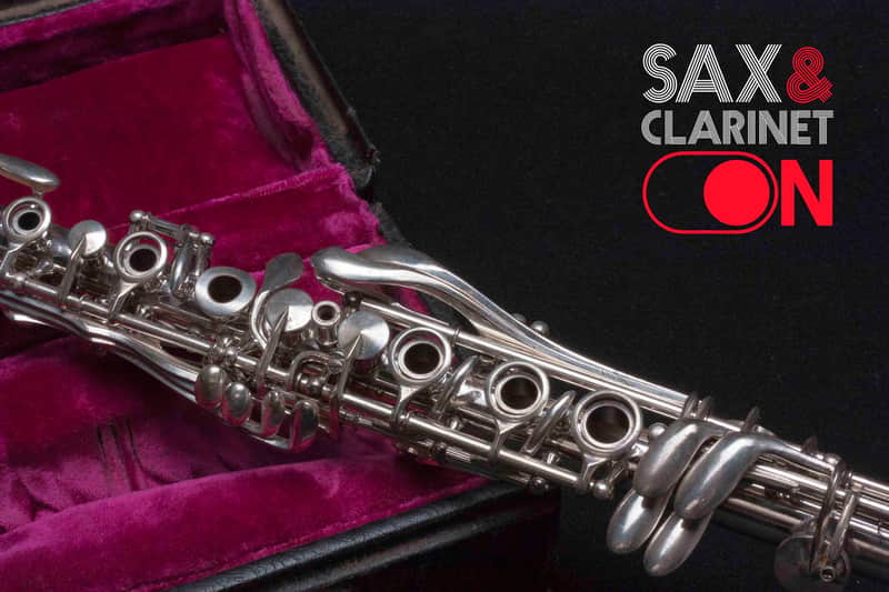 Vintage King Bb Metal Clarinet – H.N. White Co. – 100% Playable image 1