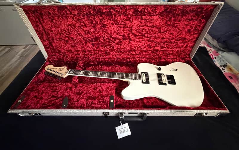 Fender Jim root Jazzmaster 2023 - Artic white image 1
