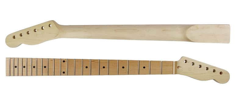 YMC New Replacement Maple Neck Maple Fingerboard for TL Tele Electric Guitar image 1