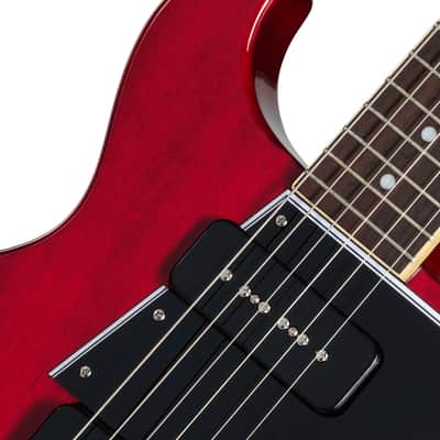 Epiphone Les Paul Special Double Cut Electric Guitar - Cherry Red image 6