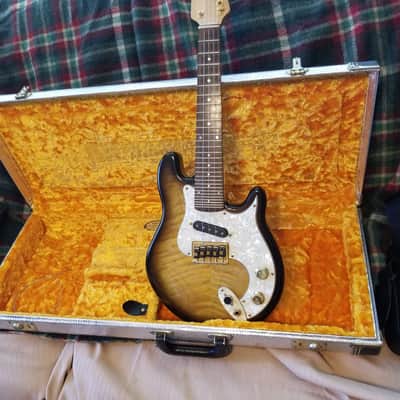 Pentasystem Pentaula 5-string electric mandola  1990s sunburst image 1