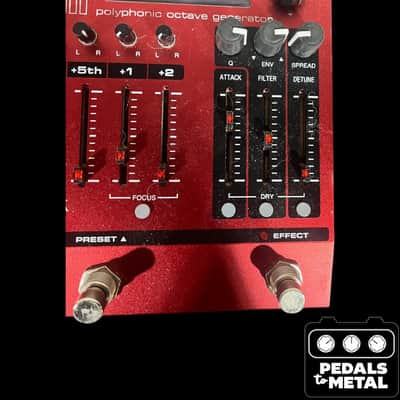Electro-Harmonix POG3 Polyphonic Octave Generator 2024 - Present - Red - X17625 image 5