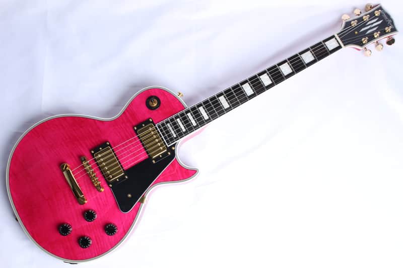 Grass Roots / G-LP-65C FM See Thru Pink Secondhand! [90171] | Reverb