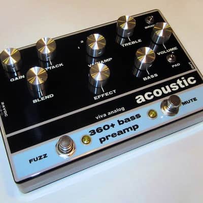 DiCosmo/Viva Analog 360 preamp and Fuzz 2015 Blue image 1