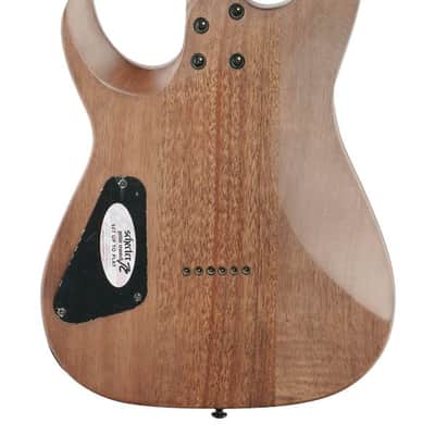 Schecter Omen Elite-6 Electric Guitar Black Cherry Burst image 6
