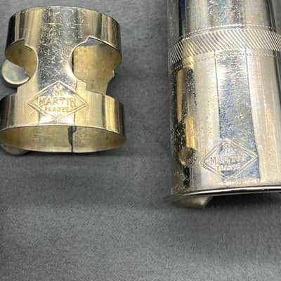 Vintage Penzel-Mueller Standard Clarinet mouthpiece made in NY with Martin Cap and Ligature image 3