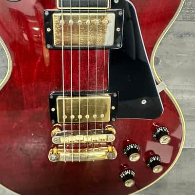 Gibson Lespaul  1977 Second Wine Custom With original case image 2