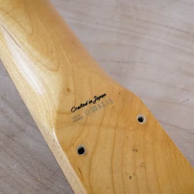 Fender ST-62 Stratocaster '62 Reissue Neck Only 2002 CIJ Crafted in Japan Semi-Scallop image 15