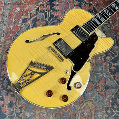 2013 D'Angelico NYSS 3BFM Custom Semi Hollow Body Flame Maple image 5