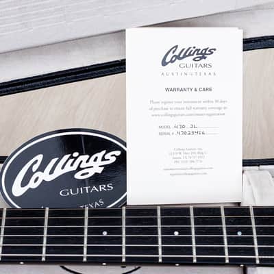 2023 Collings 470 JL Julian Lage Signature Model Antique Natural, Near-Mint w/ Case, Hangtag image 16