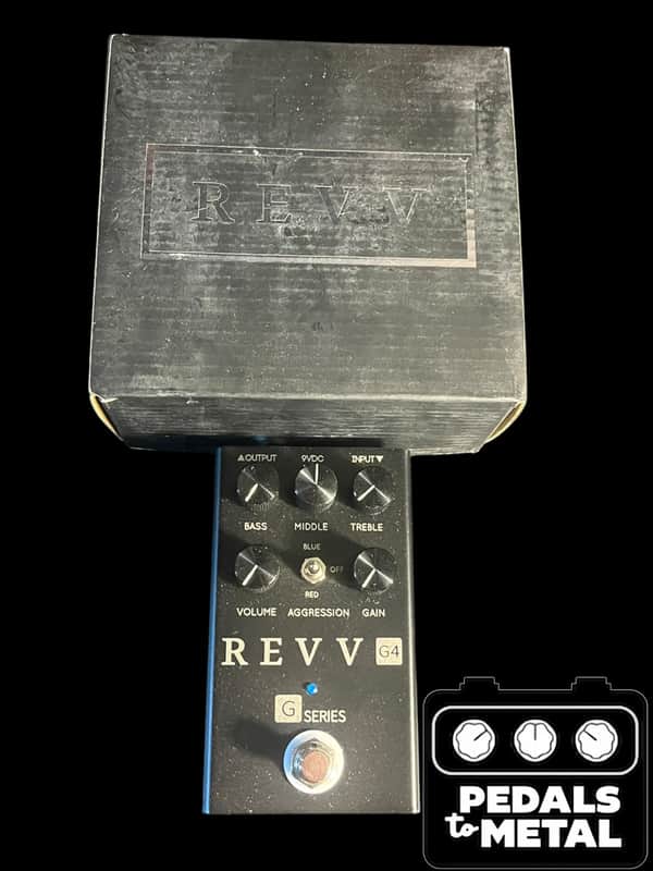 REVV G4 Distortion 2018 - 2021 - Black X13288 image 1