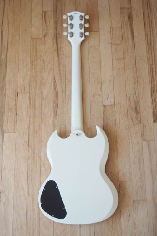 1989 Greco SG Standard '61 Reissue Guitar Mint Collection White