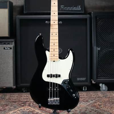 Fender American Professional Jazz Bass Maple Fingerboard, Black with Hardshell Case - Used image 4