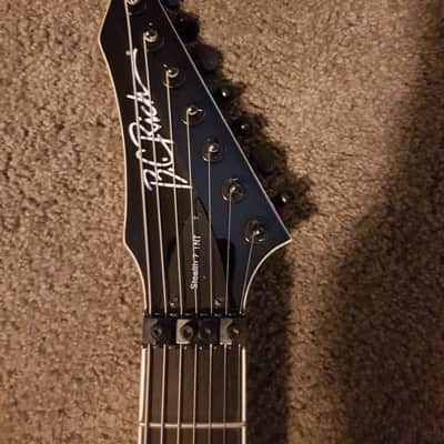BC Rich Stealth Pro Marc Rizzo 7 string 2009 Onyx Black image 6