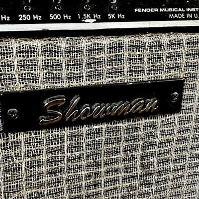 Fender SHOWMAN COMBO 1x15 “ 200 Watts Solid State 1982-1983 Paul Rivera Era Super Rare image 15
