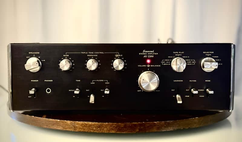 🎶✨ Sansui AU-5500 / AU5500 Vintage Integrated Amplifier