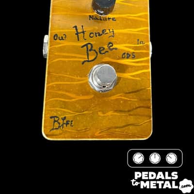 BJFE Honey Bee Overdrive (3-Knob) 2000 - 2018 - Gold X14803 image 3