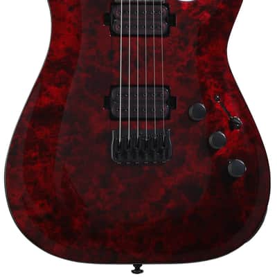 Schecter C-1 Apocalypse Electric Guitar - Red Reign image 1