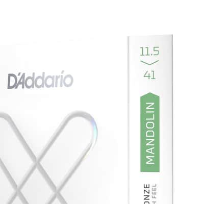 D'Addario XS 11.5-41 Medium Heavy Coated Phos Bronze Mandolin Strings - XSM11541 image 6