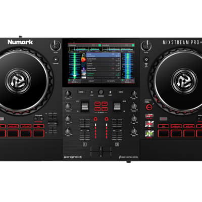 Numark Mixstream Pro+ | Streaming DJ Controller with Wi-Fi | Built-In Speakers & Smart Lighting Control image 2