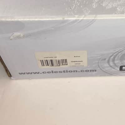 New Open Box Celestion G12 Vintage 30 12" 60-Watt 8ohm Guitar Amp Speaker 2020s - White image 6