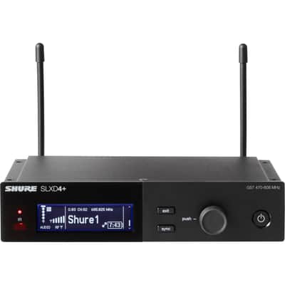 Shure SLXD14+ Digital Wireless Bodypack System for Guitar / Bass - Band G57 image 2