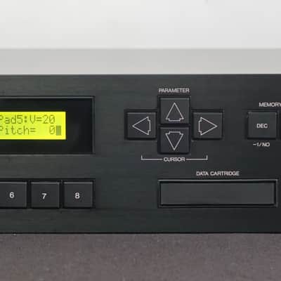 Yamaha PTX8 Percussion Tone Generator Vintage 2U Rack Module - New Screen - 100V image 1
