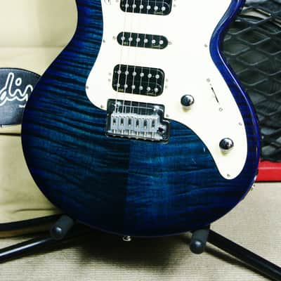Godin SDXT HSH, Flame Maple Top, Made in USA image 2