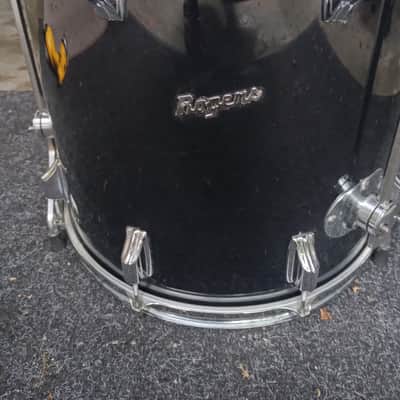 Rogers Holiday 16x16 Floor Tom - Black Wrap image 1
