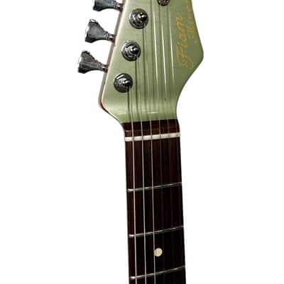 Fiam Mirari 2022 Aged Pinecrest Green over Gold ‘by past Ronin luthier Izzy Lugo’ OG Redwood body NEW (Authorized Dealer) image 10