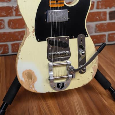 Fender Custom Shop SR25 CuNiFe Blackguard Telecaster Heavy Relic Tomatillo Green 2025 w/OHSC image 9