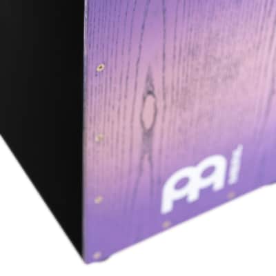Meinl Cajon Headliner Drum Lilac Purple Fade MCAJ100BK-LPF image 2