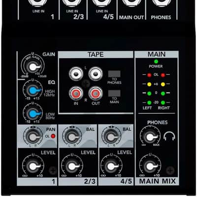 Mackie Mix5 5-Channel Compact Mixer - New image 7
