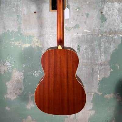 Recording King Rattlesnake Wood Body Resonator Guitar - Brown Satin image 11