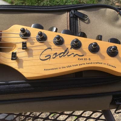 Godin Exit 22 S USA / Canada Mahogany Electric Guitar W/Bag image 14