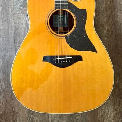 Yamaha A5R-VN Dreadnought with Electronics - Vintage Natural image 2