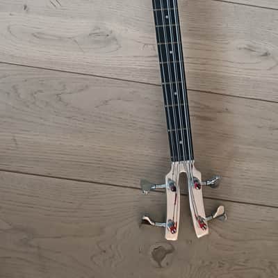 Kramer XL 8 string bass 1980 Red image 7