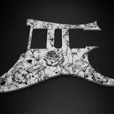 Floral #12 / Ibanez Pickguard / RG350 / JEMJR / Graphic / Stormguitar image 4