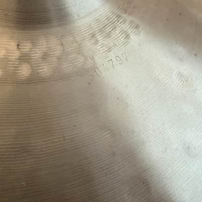 Paiste 14" Sound Creation Dark Medium Hi-Hat Cymbals (Pair) 1976 - 1989 - Traditional image 3