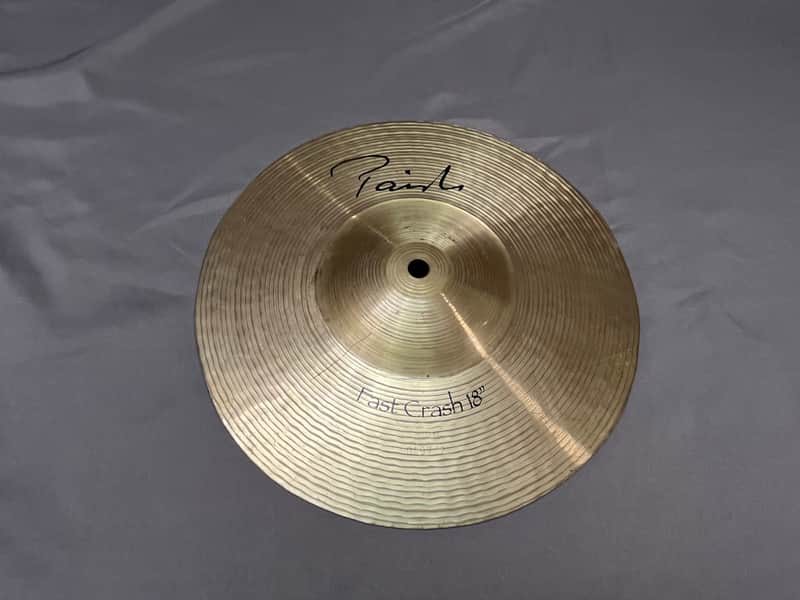 VIDEO-Paiste Trimmed 18” Signature Fast Crash Cutdown to 11” image 1