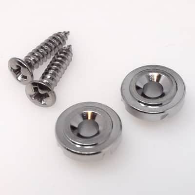 True Custom Shop®Chrome Round Vintage 50's String Retainer for Fender Strat Tele image 1